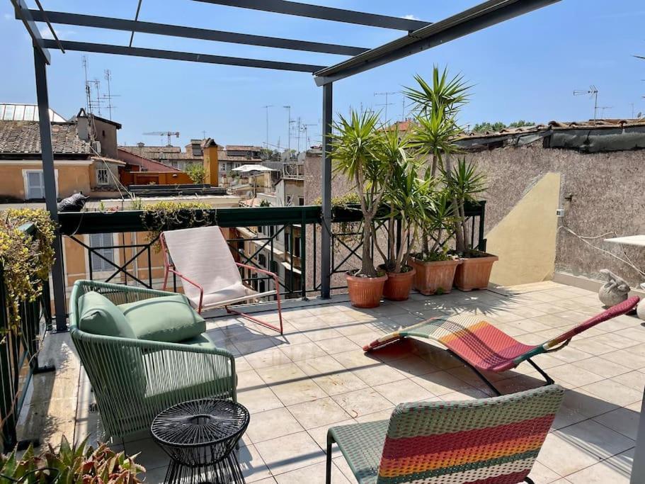 Suity I Penthouse With Two Terraces 로마 외부 사진